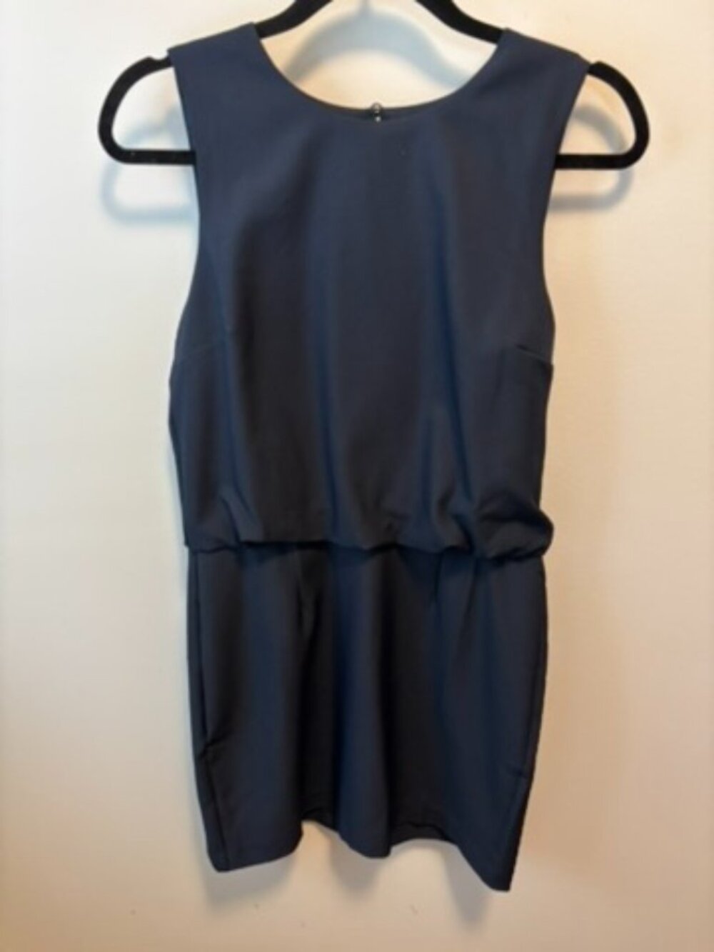 Banana Republic Navy Sleeveless Work Dress, Size 4